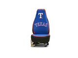 Coverking Universal Ultisuede Seat Cover with Texas Rangers Logo (Universal; Some Adaptation May Be Required)