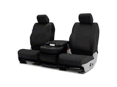 Coverking Cordura Ballistic Custom-Fit Rear Seat Cover; Black (19-25 RAM 1500 Crew Cab)