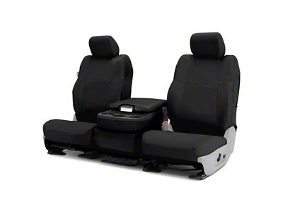 Coverking Cordura Ballistic Custom-Fit Rear Seat Cover; Black (19-24 RAM 1500 Crew Cab)