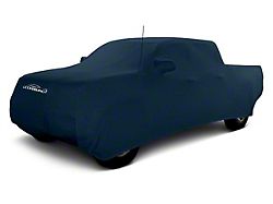 Coverking Satin Stretch Indoor Car Cover; Dark Blue (19-24 RAM 1500 Quad Cab)