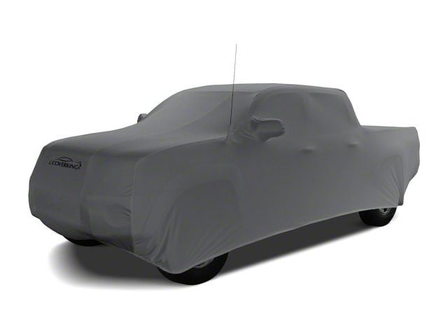 Coverking Satin Stretch Indoor Car Cover; Metallic Gray (19-24 RAM 1500 Quad Cab)