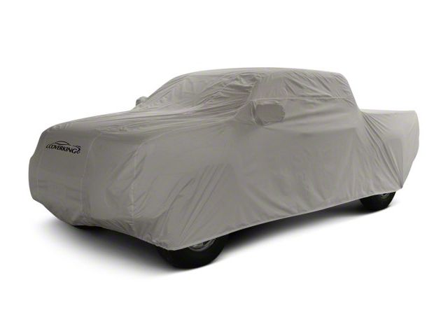 Coverking Autobody Armor Car Cover with Passenger Side Front Antenna Pocket; Gray (13-18 RAM 2500 Crew Cab w/ 6.4-Foot Box & Telescoping Mirrors)