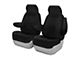 Coverking Cordura Ballistic Custom-Fit Front Seat Covers; Black (19-24 RAM 2500 w/ Bucket Seats)