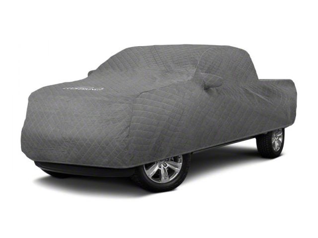 Coverking Moving Blanket Indoor Car Cover; Gray (14-18 Sierra 1500 Crew Cab w/ Non-Towing Mirrors)