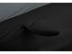 Coverking Satin Stretch Indoor Car Cover; Black/Metallic Gray (19-24 Sierra 1500 Regular Cab w/ 8-Foot Long Box & Non-Towing Mirrors)