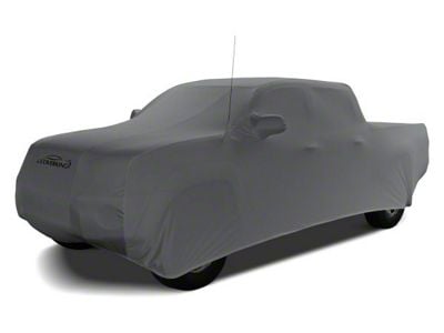 Coverking Satin Stretch Indoor Car Cover; Metallic Gray (99-06 Sierra 1500 Extended Cab w/ Non-Towing Mirrors)