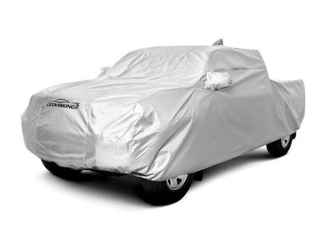 Coverking Silverguard Car Cover (19-24 Sierra 1500 Crew Cab w/ Non-Towing Mirrors)