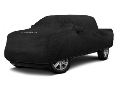 Coverking Moving Blanket Indoor Car Cover; Black (07-14 Sierra 2500 HD Extended Cab w/ Non-Towing Mirrors)