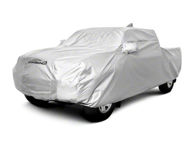 Coverking Silverguard Car Cover (07-14 Sierra 3500 HD Extended Cab w/ Non-Towing Mirrors)