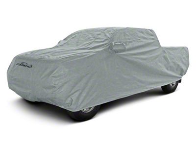 Coverking Coverbond Car Cover; Gray (19-24 Silverado 1500 Double Cab w/ Non-Towing Mirrors)