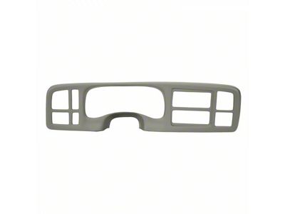 Instrument Panel Cover; Light Gray (99-02 Sierra 1500)