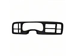 Instrument Panel Cover; Black (99-02 Silverado 1500)