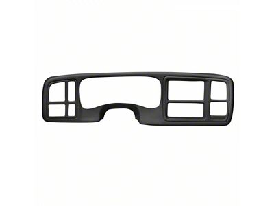 Instrument Panel Cover; Black (03-06 Silverado 1500)