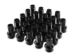 Black OEM Style Lug Nut Kit; 14mm x 1.5; Set of 24 (15-24 F-150)