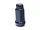 Black XL Acorn Lug Nut Kit; 14mm x 1.5; Set of 24 (99-24 Silverado 1500)