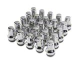 Chrome OEM Style Lug Nut Kit; 14mm x 1.5; Set of 24 (15-25 F-150)