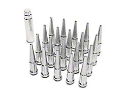 Chrome Spike Lug Nut Kit; 9/16-Inch; Set of 20 (02-11 RAM 1500)