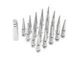Chrome Spike Lug Nut Kit; 14mm x 1.5; Set of 20 (12-18 RAM 1500)