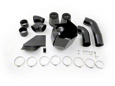 cp-e Cold Air Intake with DFlow Filters; Satin Black (17-25 3.5L EcoBoost F-150)