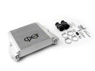 cp-e Core FMIC Front Mount Intercooler; Titan Finish (11-14 3.5L EcoBoost F-150)