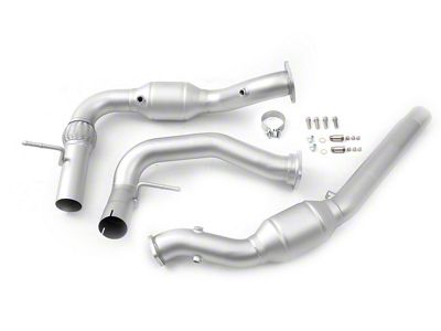cp-e QKspl Catted Downpipe (17-25 3.5L EcoBoost F-150 Raptor)