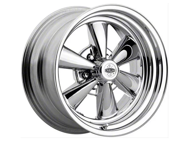 Cragar 61C S/S Series Chrome 6-Lug Wheel; 17x7; 0mm Offset (07-13 Sierra 1500)