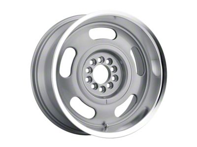 Cragar Rally II Gloss Silver 6-Lug Wheel; 17x9; 0mm Offset (07-13 Sierra 1500)