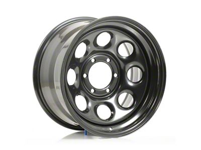 Cragar Soft 8 Steel Gloss Black 6-Lug Wheel; 17x9; 0mm Offset (07-13 Sierra 1500)