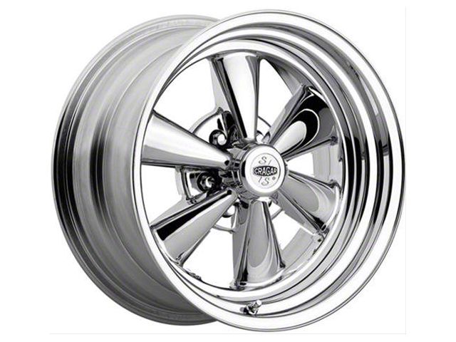 Cragar 61C S/S Series Chrome 6-Lug Wheel; 17x7; 0mm Offset (14-18 Sierra 1500)