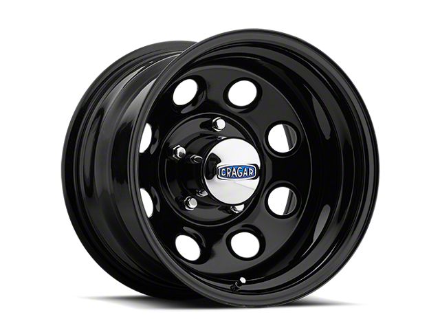 Cragar Soft 8 Steel Gloss Black 6-Lug Wheel; 17x8; 0mm Offset (19-23 Ranger)