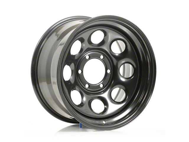 Cragar Ranger Soft 8 Steel Gloss Black 6-Lug Wheel; 17x9; 0mm Offset ...