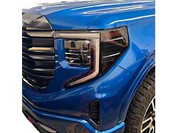 Crux Motorsports Headlight Tint; Light Smoke (22-26 Sierra 1500)