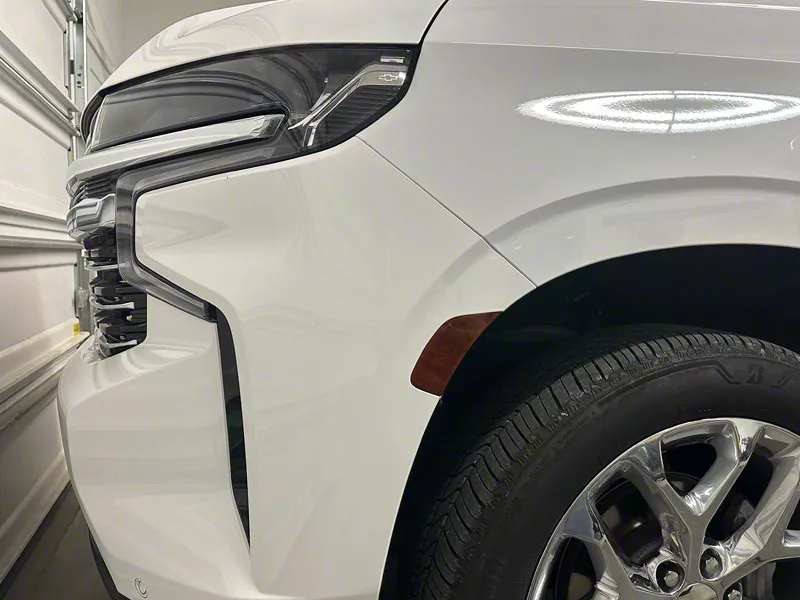 Crux Motorsports Front and Rear Bumper Reflector Tint; Red CM-21Tahoe ...