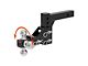 2-Inch Receiver Hitch Adjustable Tri-Ball Mount; 5.75-Inch Drop (Universal; Some Adaptation May Be Required)