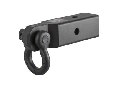 2.50-Inch Receiver Hitch D-Ring Shackle Assembly (Universal; Some Adaptation May Be Required)