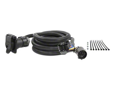 7-Foot 5th Wheel/Gooseneck Custom Wiring Harness with 7-Way Connector (09-25 RAM 1500)