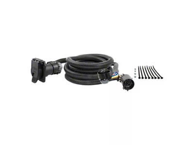 10-Foot 5th Wheel/Gooseneck Hitch Wiring Harness with 7-Way Connector (15-25 F-150)