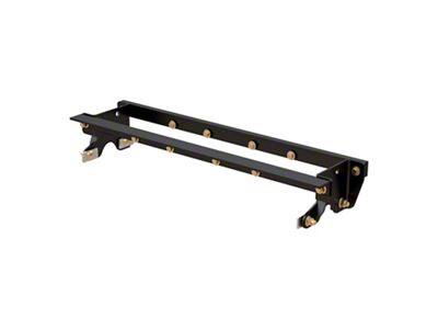 Double Lock Gooseneck Trailer Hitch Installation Brackets (15-20 F-150, Excluding Raptor)