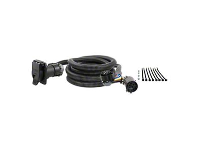 10-Foot 5th Wheel/Gooseneck Hitch Wiring Harness with 7-Way Connector (17-25 F-350 Super Duty)