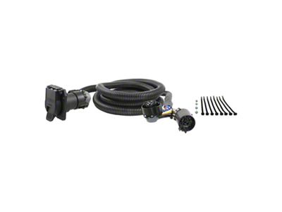 7-Foot 5th Wheel/Gooseneck Hitch Wiring Harness with 7-Way Connector (17-25 F-350 Super Duty)