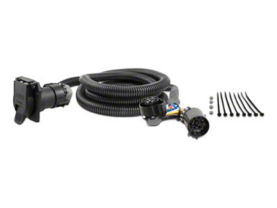 10-Foot 5th Wheel/Gooseneck Custom Wiring Harness with 7-Way Connector (97-14 F-150)