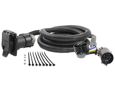 7-Foot 5th Wheel/Gooseneck Custom Wiring Harness with 7-Way Connector (99-25 Silverado 1500)