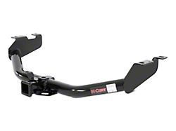 Class III Trailer Hitch; Round Tube (07-13 Silverado 1500)