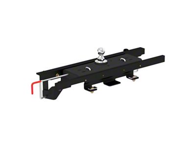 Double Lock Gooseneck Trailer Hitch with Installation Brackets (09-18 RAM 1500 w/o Air Ride Suspension)