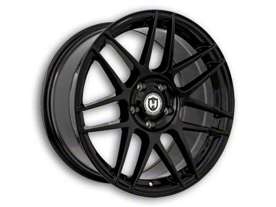 Curva Concepts CFF300 Gloss Black 6-Lug Wheel; 22x9.5; 25mm Offset (07-13 Sierra 1500)