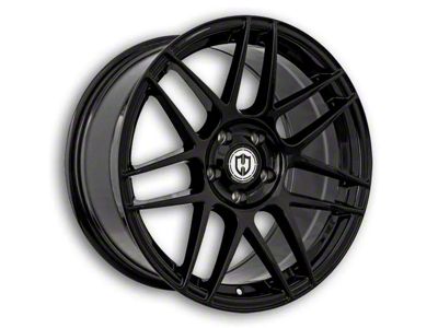 Curva Concepts CFF300 Gloss Black 6-Lug Wheel; 22x9.5; 25mm Offset (19-25 Silverado 1500)