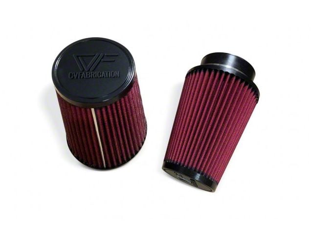CVF Replacement 8-Inch Air Filters for CVF Cold Air Intakes (17-20 3.5L EcoBoost F-150)