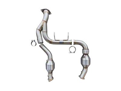 CVF Stainless Steel Catted Down-Pipes (21-25 3.5L EcoBoost F-150)