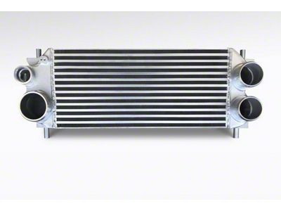 CVF Titan Intercooler; Silver (15-20 2.7L/3.5L EcoBoost F-150)