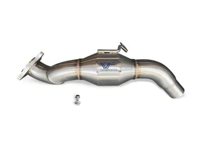 CVF Stainless Steel Catted Down-Pipe (22-23 2.3L EcoBoost Ranger)